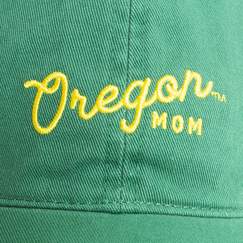 Green Richardson R55 Cotton Canvas Yellow Script Oregon Mom